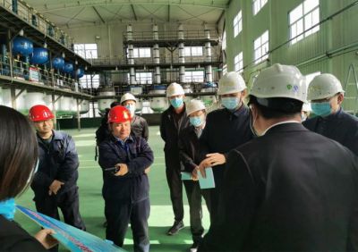 甘肅省工信局領(lǐng)導來(lái)公司考察